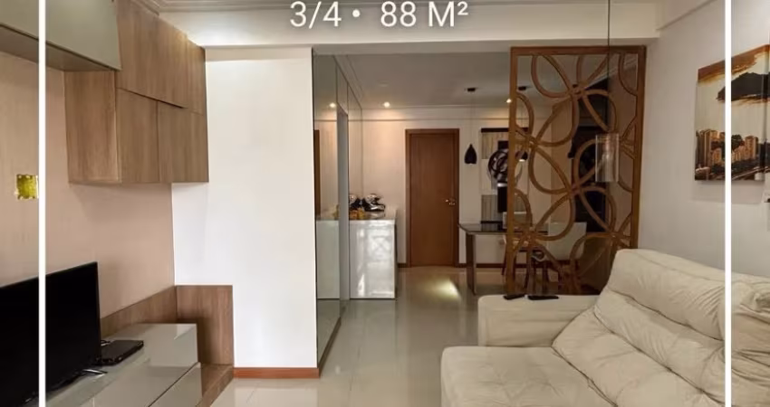Apartamento PORTEIRA FECHADA  3/4 (02 suítes) varanda gourmet - Abrantes