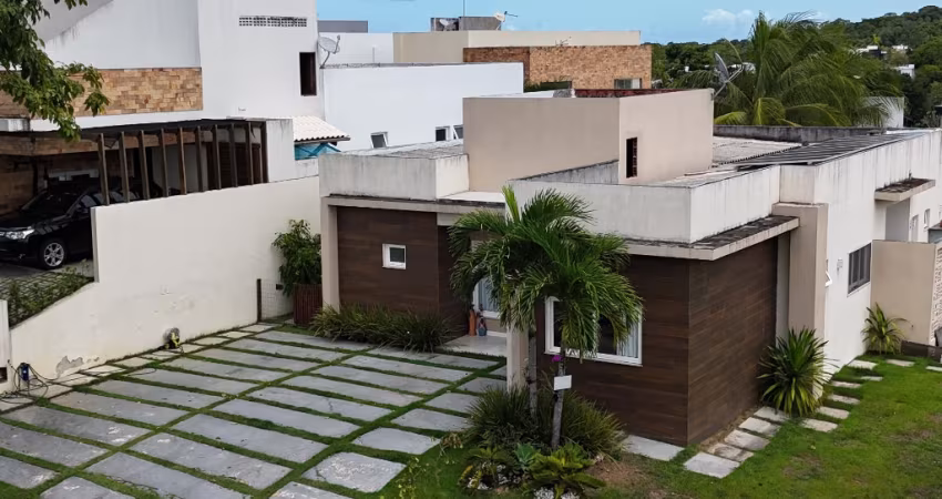 Excelente Casa 4/4 suítes para venda no Alphaville Litoral Norte 2