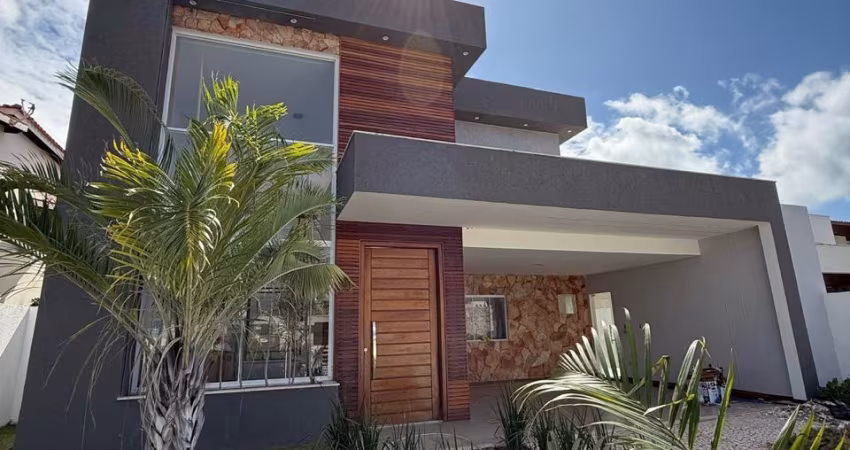 Excelente Casa nova 4/4 suítes + escritório climatizada em Jacuipe