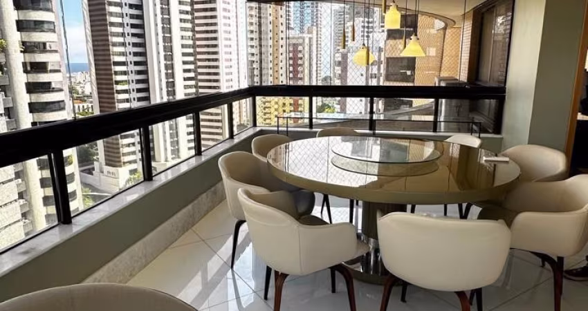 Apartamento Super luxo 4/4 suítes no Candeal Salvador