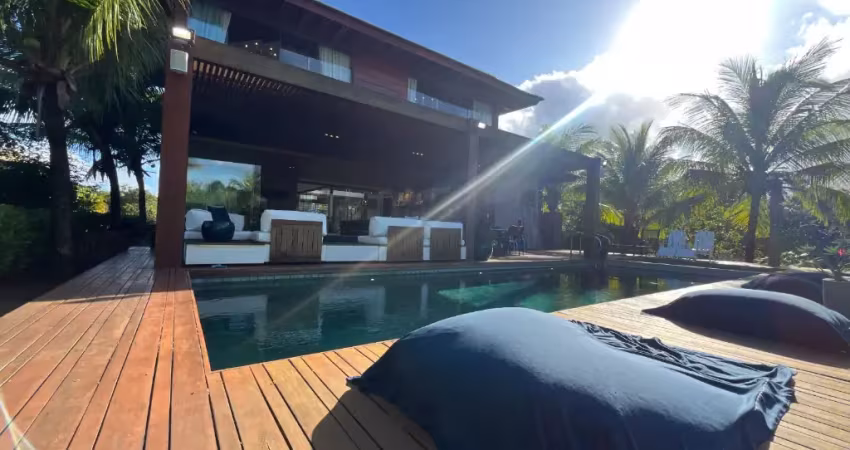 Casa magnifica porteira fechada para venda na praia do forte