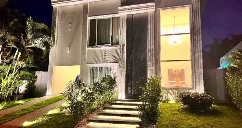Casa moderna à venda ou locação – alphaville litoral norte 1