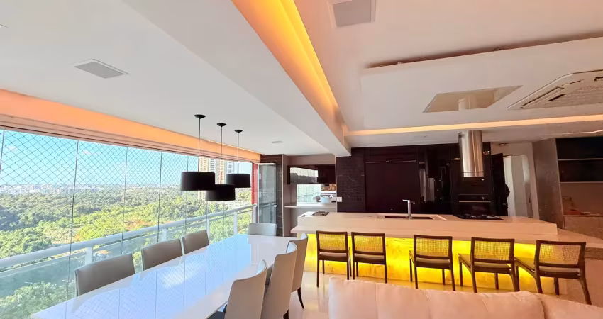 Apartamento alto padrão 3/4 suítes em patamares greenville