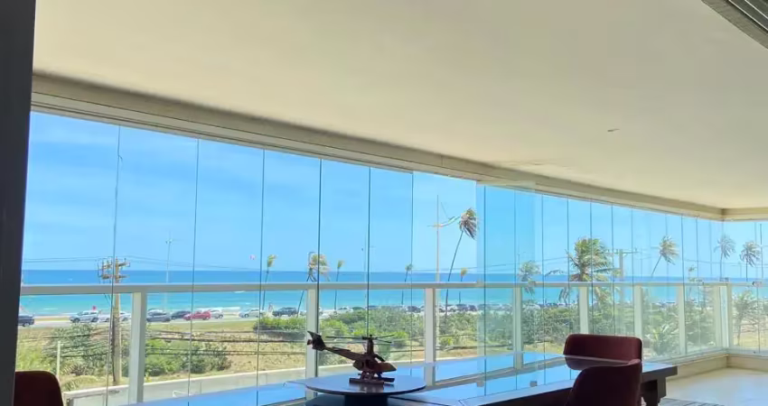 Apartamento mobiliado para locação 3/4 (03 suítes + dependência) - premier jaguaribe