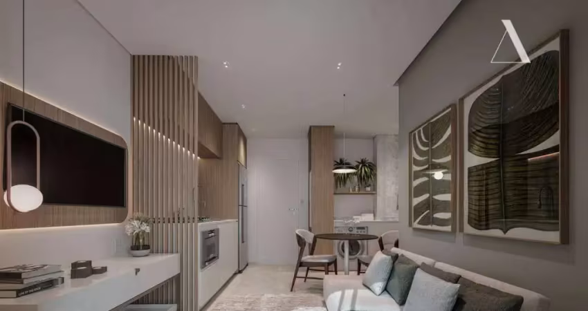 Studio com 1 dormitório à venda, 31 m² por r$ 270.000,00 - glória - joinville/sc