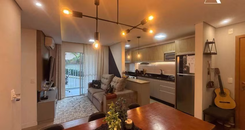 Apartamento com 2 dormitórios à venda, 58 m² por R$ 399.000 - Anita Garibaldi - Joinville/SC