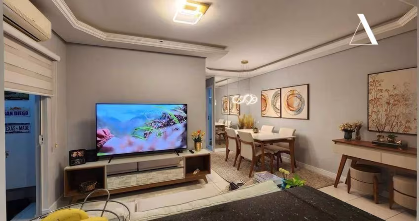 Apartamento com 3 dormitórios à venda, 74 m² por R$ 490.000,00 - Floresta - Joinville/SC