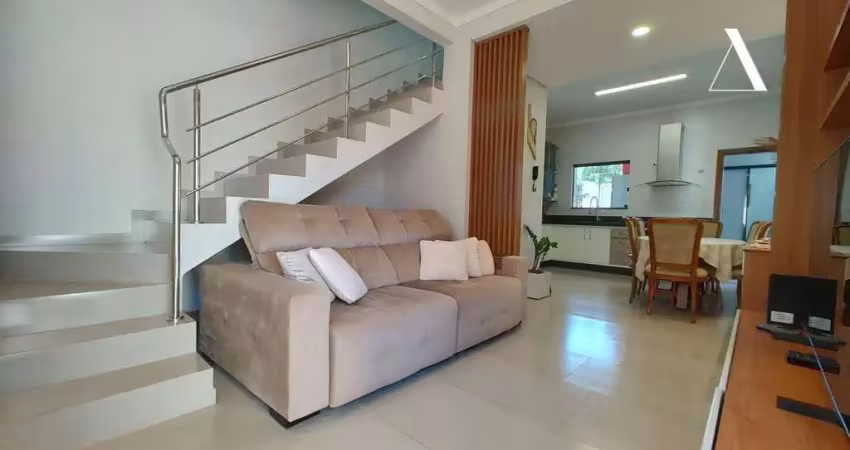 Sobrado geminado em condomínio fechado com 3 dormitórios à venda, 119 m² por r$ 680.000,00 - bom retiro - joinville/sc