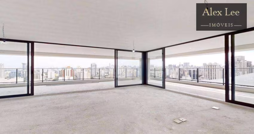 Edge Pinheiros, 4 suites e 3 vagas em andar alto