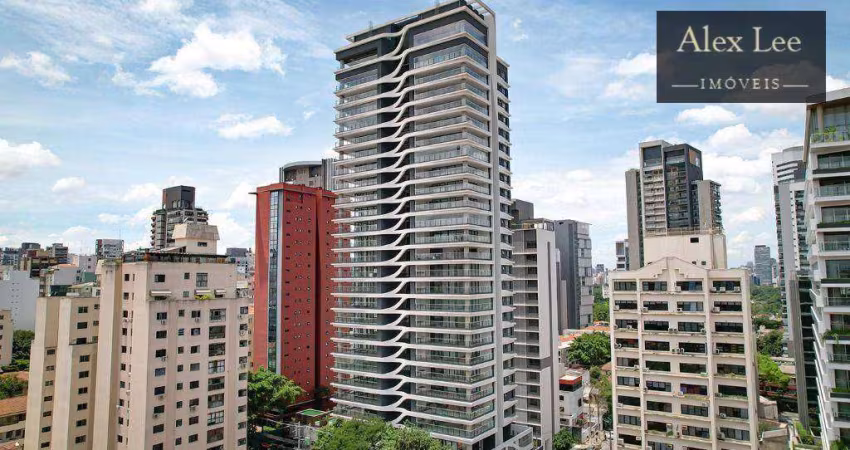 Apartamento novo no Edge Pinheiros, com 230 m², 4 suites e 3 vagas