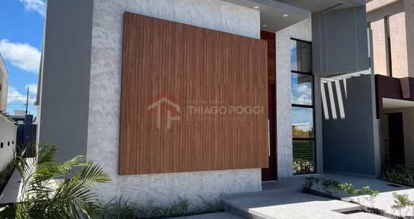 Casa com alto padrão no Sunville - 100m2 sendo 3 quartos c/ suíte e piscina