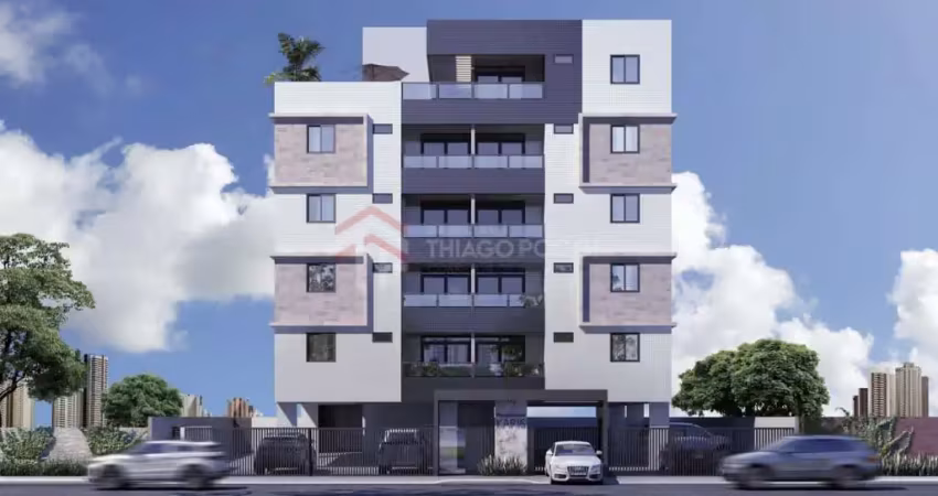 Apartamento 2 quartos s/ 1 suíte, varanda, elevador e lazer na cobertura