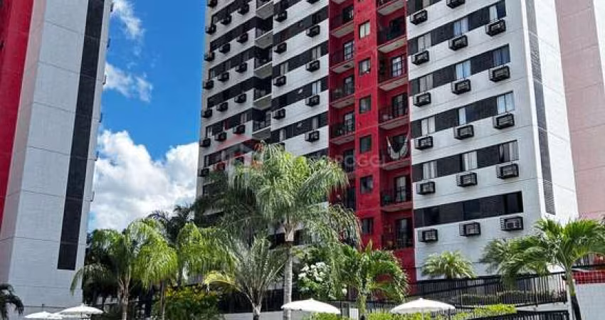 Apartamento 2 quartos com mobília em andar alto com lazer completo
