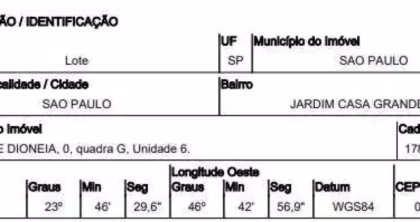 Oportunidade única em sao paulo - sp | tipo: terreno | negociação: venda online  | situação: imóvel