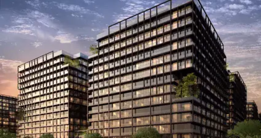 Flat com - 33 metros quadrados com 1 quarto