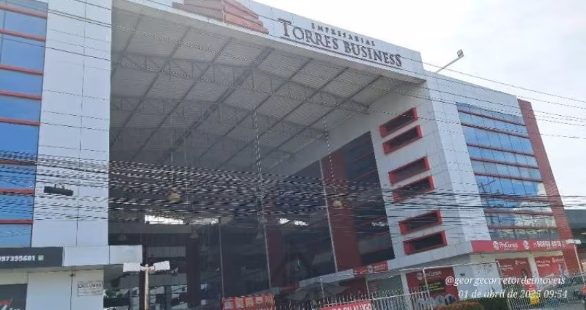 Sala comercial medindo 23 m² no Empresarial Torres Business Business Centro de Lauro de Freitas bem próximo ao Menandro de Farias e Varejão Auto Peças