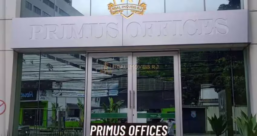 Pechincha | sala comercial no primus offices com 23m²
