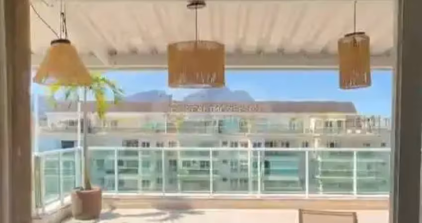 Cobertura duplex na barra da tijuca de 3 quartos com 203 m²