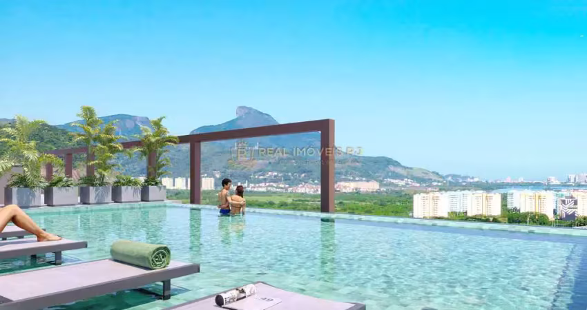 Estúdios 37m² na Barra ! Bairro Planejado Cidade Arte Com Piscina de Ondas