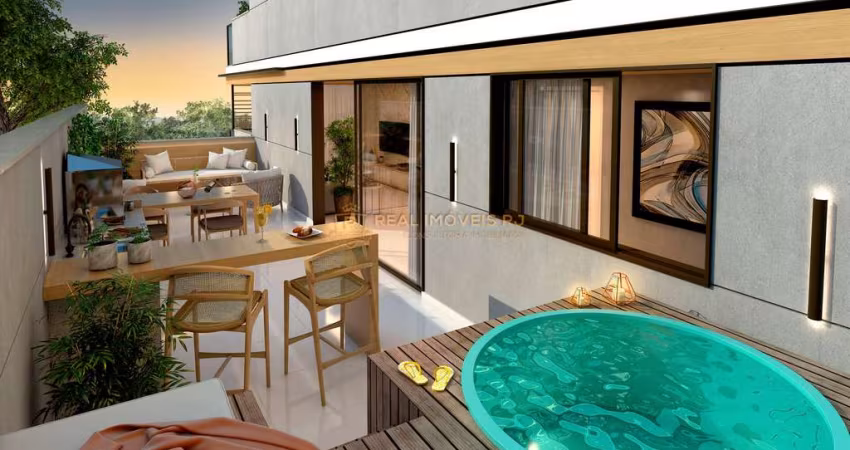 Cobertura de 3 Quartos no Relier Tijuca com 121m²