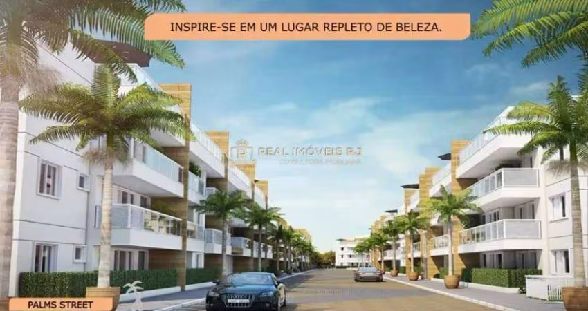 Gardens, Tipo e Duplex - 2, 3 e 4 Quartos no Condomínio Palms, Recreio!