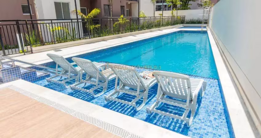 Excelente apartamento de 2 quartos no condomínio exato, taquara