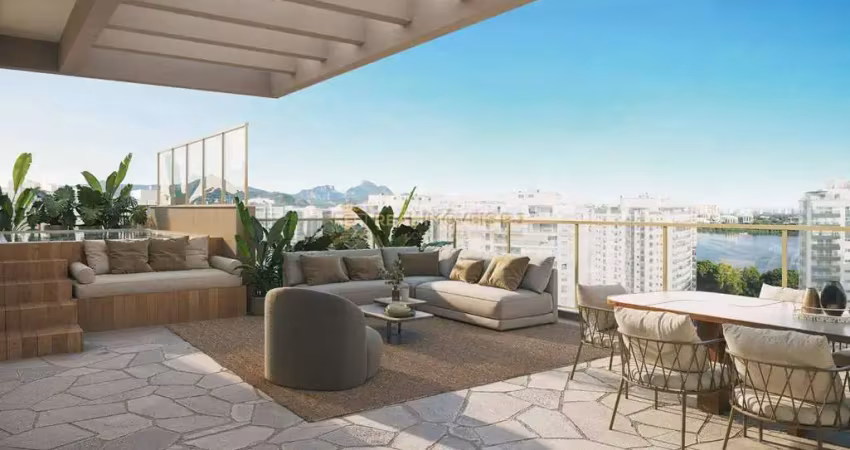 Cobertura linear 4 suítes – 452 m² – singular península, barra da tijuca