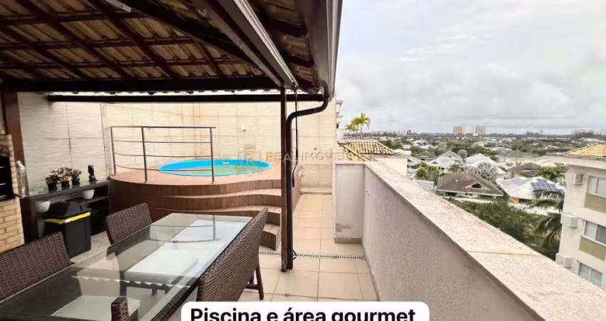 Cobertura duplex na barra da tijuca de 3 quartos com 107 m², laguna di mare