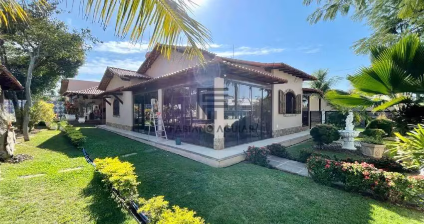 Casa em condomínio fechado - 4 quartos e 1080m² de área - praia seca / araruama