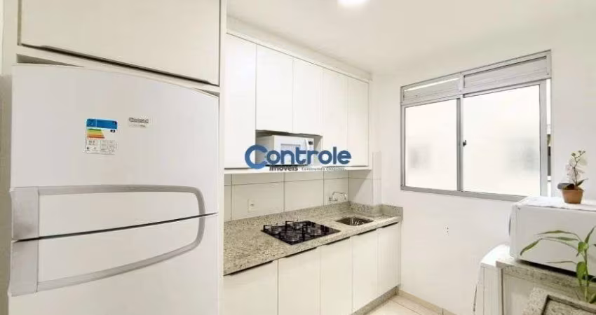 ch/Apartamento mobiliado de 02 dormitórios, no bairro Areias em São José/SC.