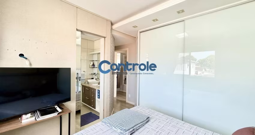 Apartamento com 02 dormitórios com suite em Barreiros