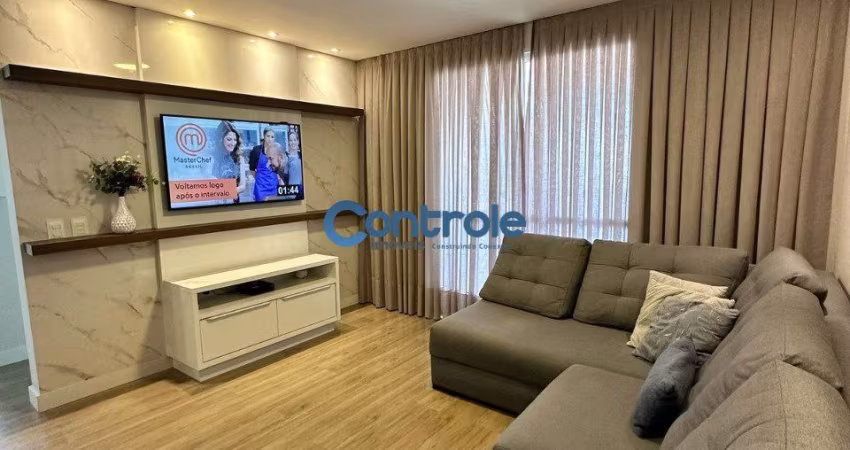 Apartamento 02 dormitórios sendo 01 suíte no centro de Palhoça.