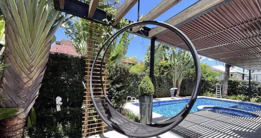 Casa para Venda em Florianópolis, Jurerê Internacional, 4 dormitórios, 4 suítes, 6 banheiros, 4 vagas