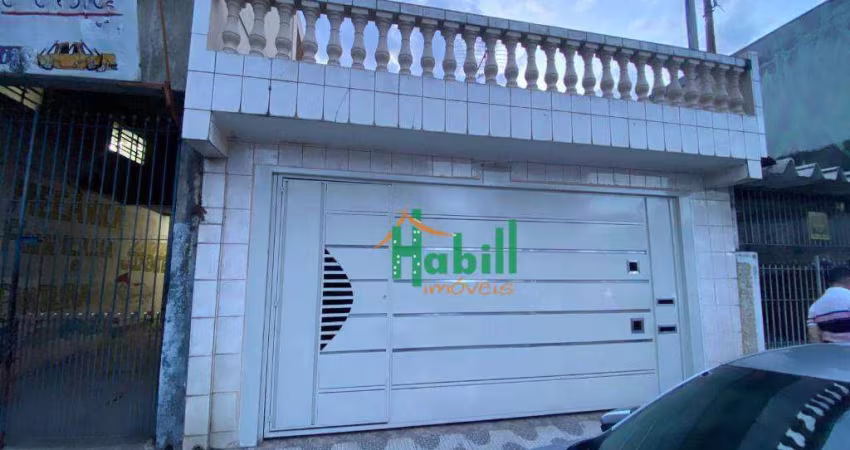 Sobrado com 3 dormitórios, 165 m² - venda por R$ 750.000,00 ou aluguel por R$ 2.910,65/mês - Vila Figueira - Suzano/SP