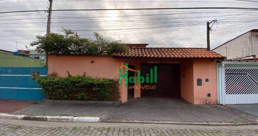 Sobrado com 4 dormitórios à venda, 250 m² por R$ 1.250.000,00 - Cidade Cruzeiro do Sul - Suzano/SP