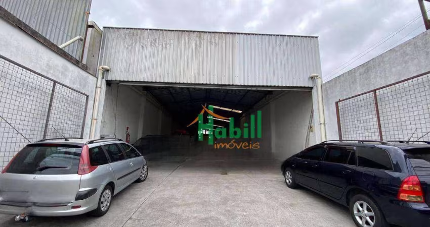 Galpão para alugar, 550 m² por R$ 12.000,00/mês - Vila Figueira - Suzano/SP