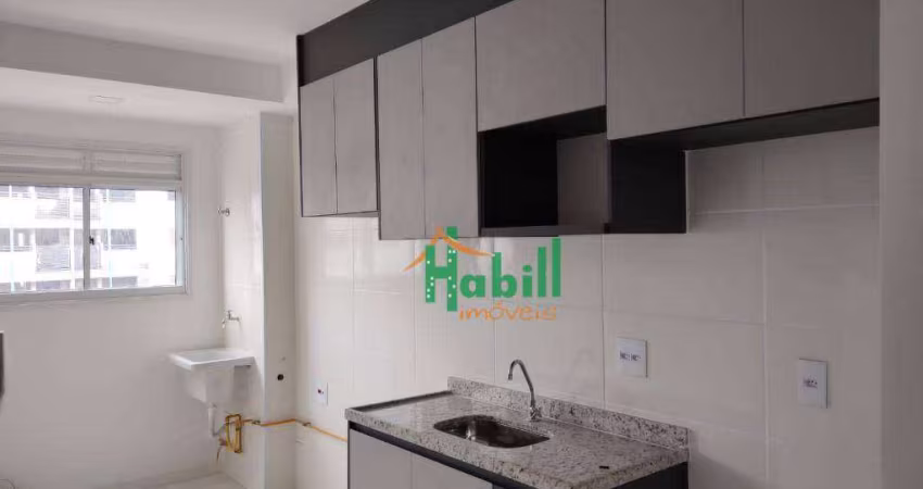 Apartamento com 2 dormitórios para alugar, 50 m² por R$ 2.351,09/mês - Vila Urupês - Suzano/SP