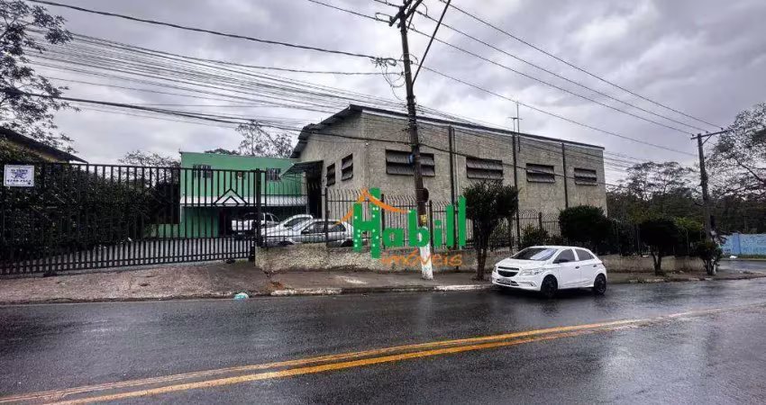 Galpão, 827 m² - venda por r$ 2.500.000,00 ou aluguel por r$ 17.104,52/mês - chácaras nova suzano - suzano/sp