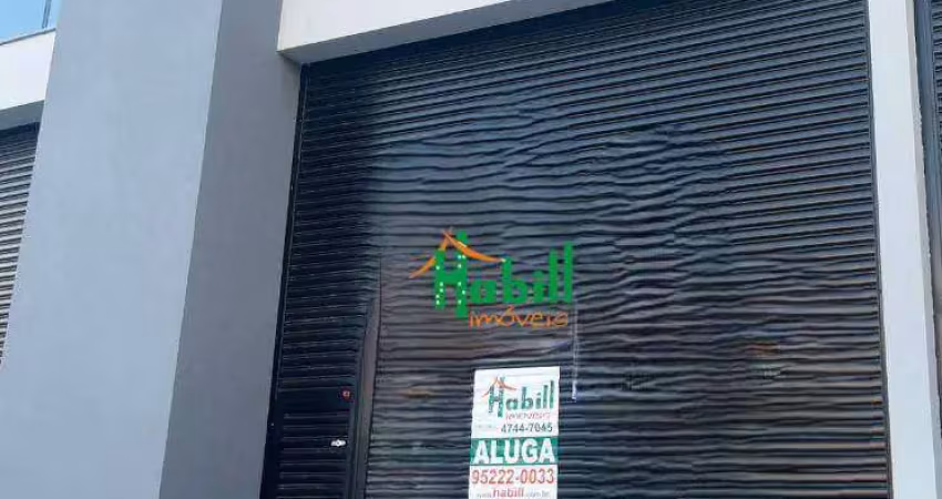 Salão para alugar, 157 m² por r$ 8.500,00/mês - jardim santa helena - suzano/sp