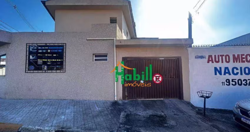 Sobrado com 3 dormitórios para alugar, 137 m² por r$ 2.464,64/mês - parque santa rosa - suzano/sp