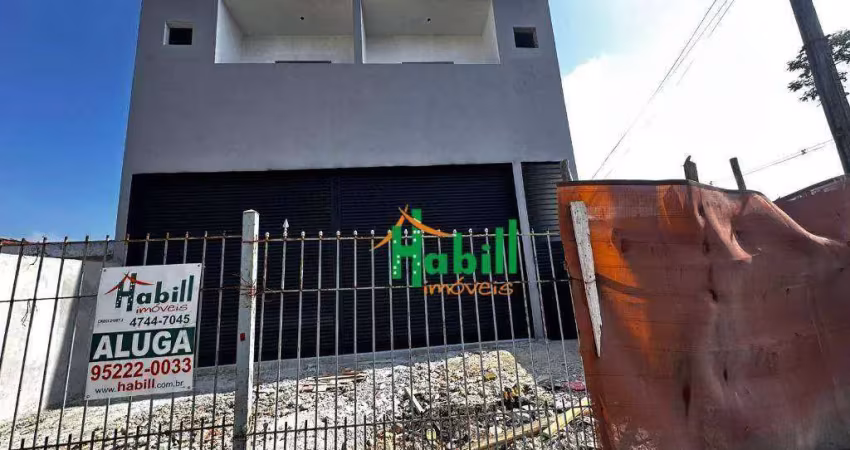 Salão para alugar, 170 m² por r$ 9.000/mês - vila amorim - suzano/sp