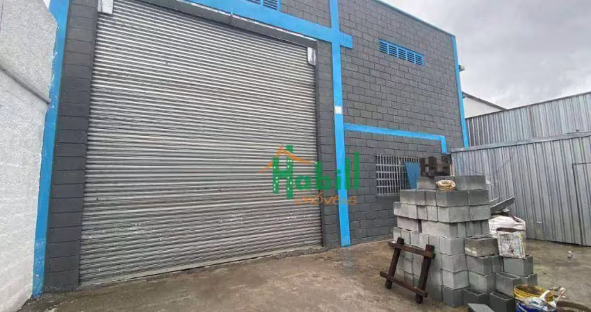 Galpão para alugar, 500 m² por r$ 12.350,00/mês - parque novo horizonte - itaquaquecetuba/sp