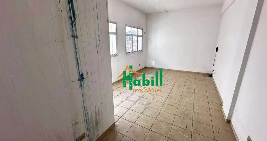Sala para alugar, 16 m² por r$ 670/mês - centro - poá/sp