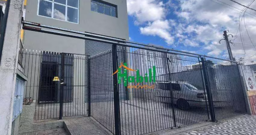Galpão para alugar, 560 m² por r$ 17.000/mês - centro - suzano/sp