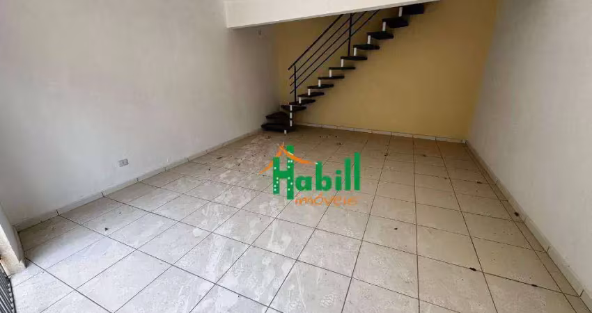 Sobrado com 2 dormitórios para alugar, 100 m² por r$ 1.100/mês - jardim alto da boa vista - suzano/sp