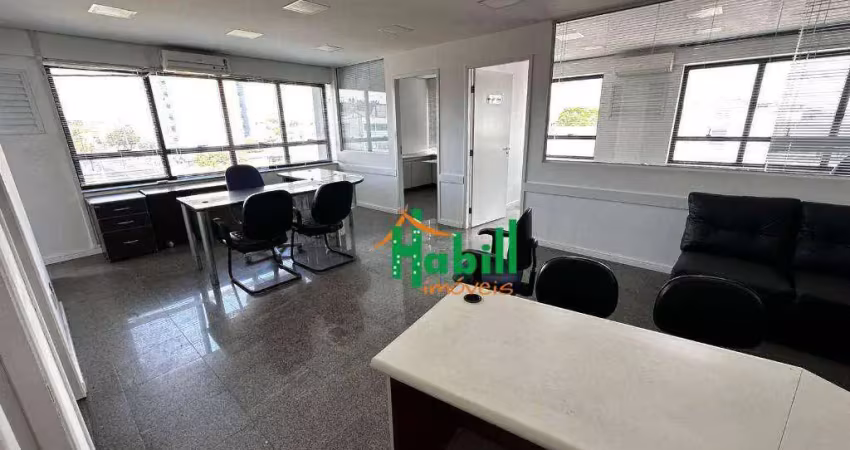 Sala para alugar, 61 m² por r$ 4.452/mês - jardim paulista - suzano/sp
