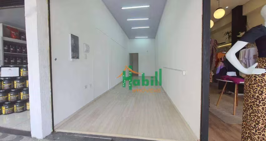 Salão para alugar, 28 m² por r$ 2.080,00/mês - vila costa - suzano/sp