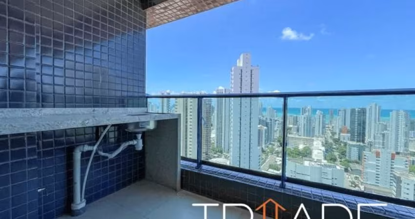 GD - PRONTO PARA MORAR | Edf. Terraza Boa Viagem | 92m² | 03 quartos | 02 vagas.
