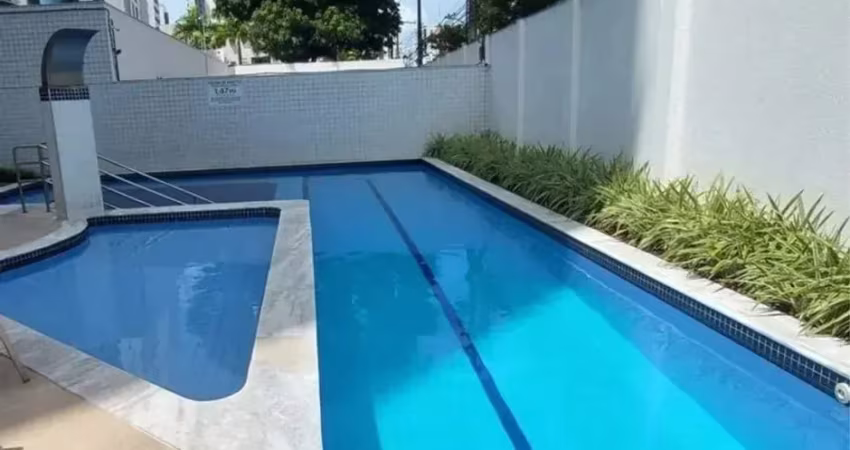GD - Apartamento em CASA AMARELA,  3 quartos, 1 suíte, 2 vagas cobertas, andar alto nascente, 80m.
