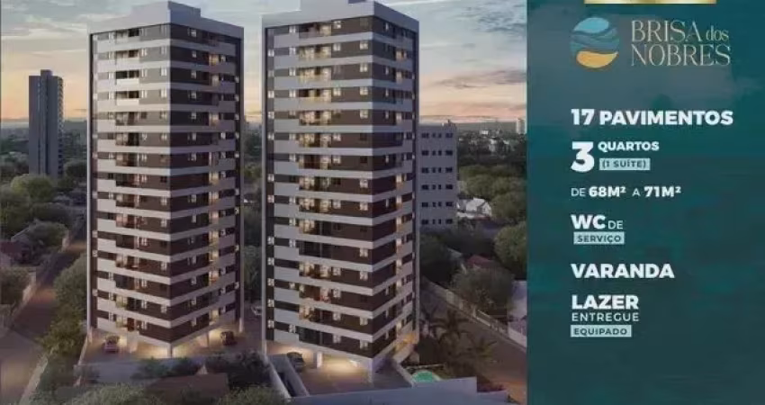 EBO- Brisa dos nobres| 3 quartos| 200m da Avenida Caxangá|  Localização Privilegiada